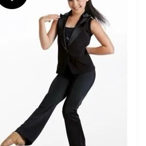 Weissman girls dance costume 15727 In and Out of Love long vested suit set